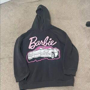 Old Navy Grey Barbie Hoodie